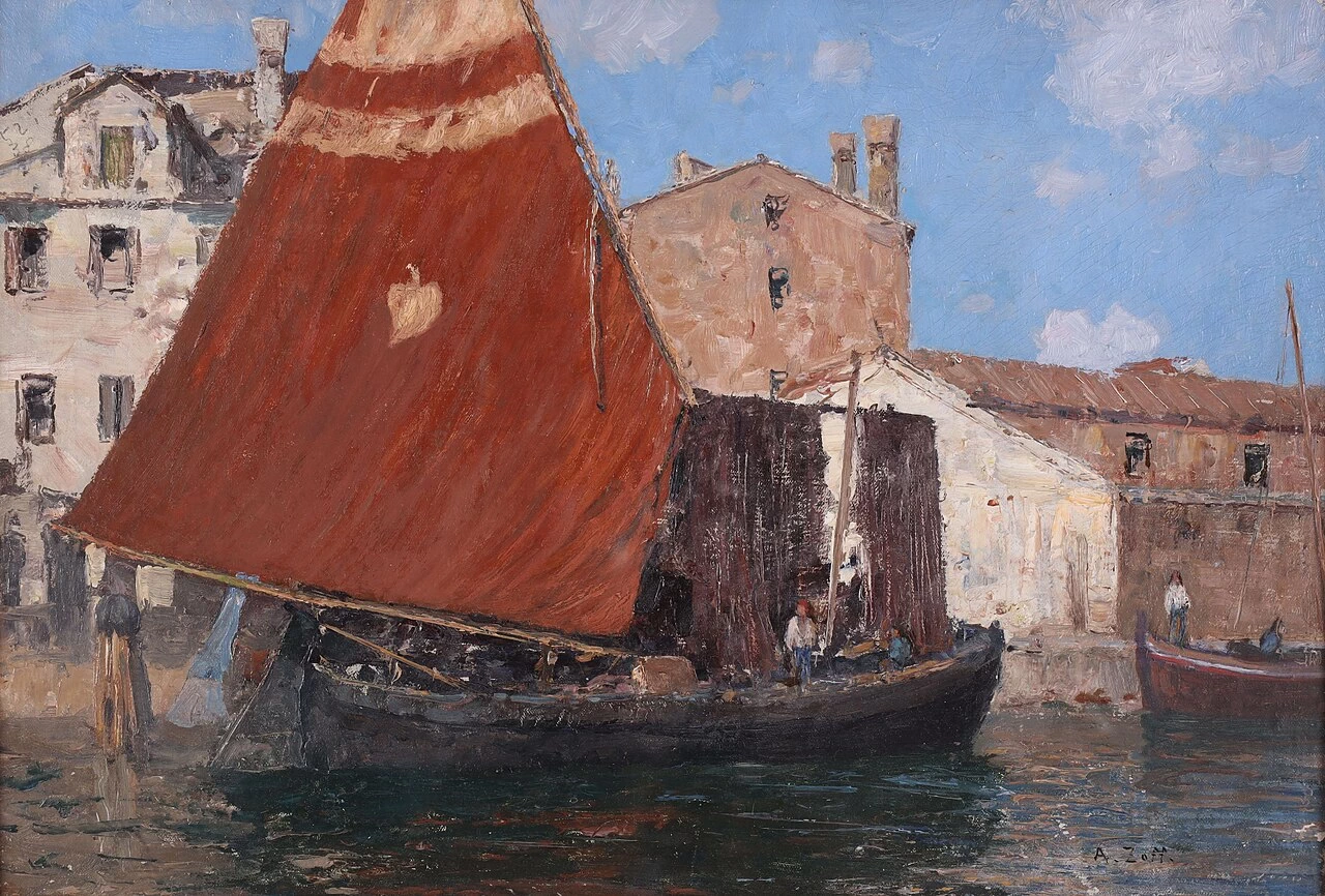 Barca da pesca a Chioggia
